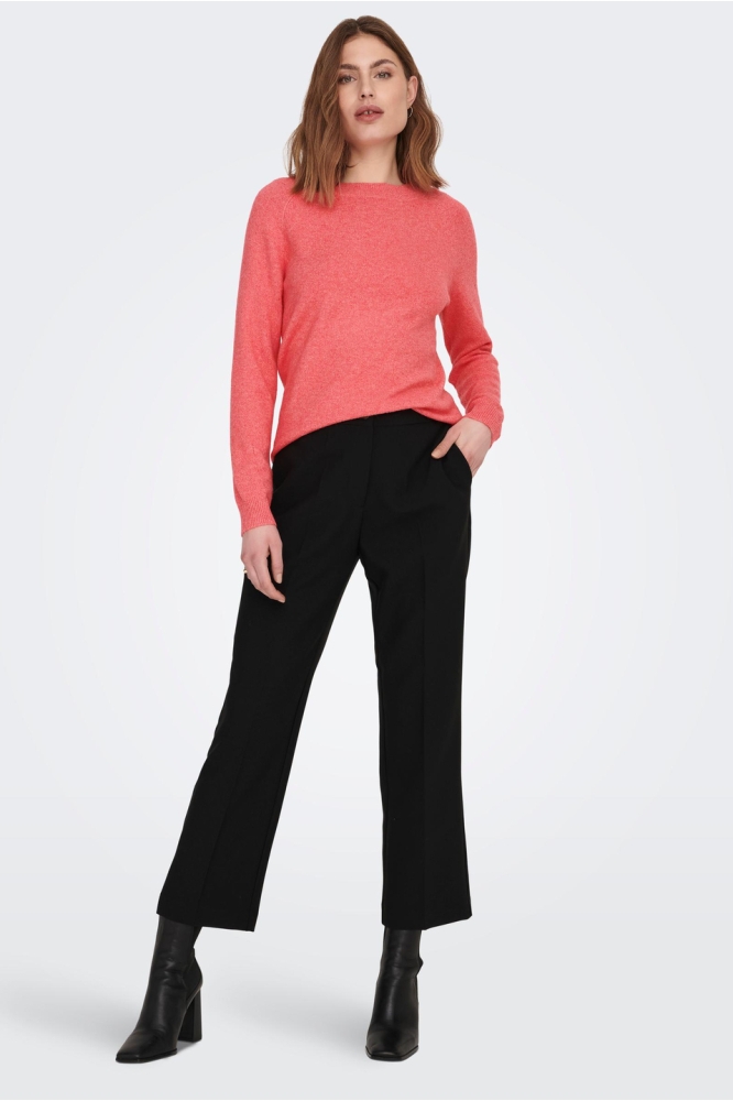 ONLRICA LIFE L/S PULLOVER KNT NOOS 15204279 SUN KISSED CORAL